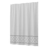 Sttelli Radiance 72 in. H X 72 in. W White Shower Curtain Polyester (Pack of 3)