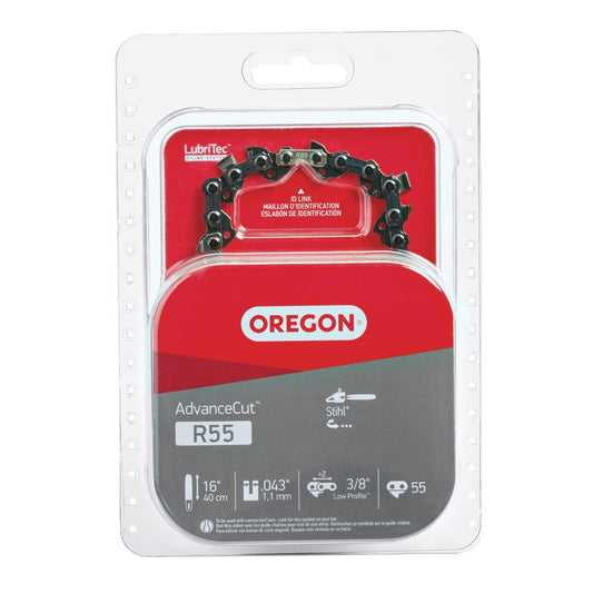Oregon AdvanceCut R55 16 in. 55 links Chainsaw Chain