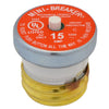 Bussmann 15 amps Plug Fuse 1 pk