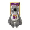 Multipet Assorted Monkey, Lemur, Sloth, Tamarin, and Koala Polyester Dog Toy Medium (Pack of 12).