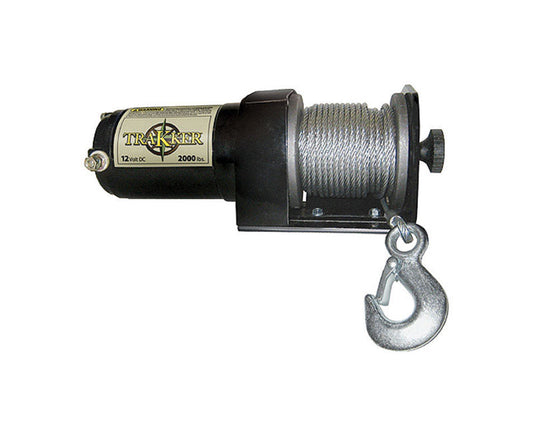 Keeper 50 ft. 2000 lb 1 HP Permanent Magnet Electric Automotive Winch