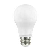 Satco A19 E26 (Medium) LED Dusk to Dawn Bulb Warm White 60 Watt Equivalence 1 pk