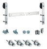 920 72" Sliding Door Set - Satin Nickel