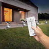 Feit OneSync Brushed Nickel Solar Powered 100 W LED Spotlight 1 pk - Open Box