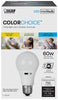 Feit Electric A19 E26 (Medium) LED Bulb Multi-Colored 60 Watt Equivalence 1 pk