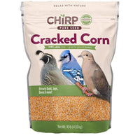 Chirp Pure Seed Cracked Corn Wild Bird Food 10 lb (Pack of 4)