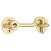 National Hardware 4 in. L Brushed Gold Steel Hook and Eye Closure 1 pc - Deal of The Week