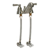 Fluidmaster 3/8 in. Compression X 1/2 in. D FIP 16 in. Braided Stainless Steel Supply Line