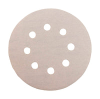 Makita 5 in. Aluminum Oxide Hook and Loop Sanding Disc 240 Grit Very Fine 50 pk
