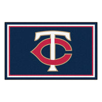 MLB - Minnesota Twins 4ft. x 6ft. Plush Area Rug