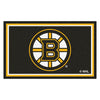 NHL - Boston Bruins 4ft. x 6ft. Plush Area Rug
