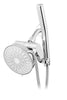 Waterpik Chrome BodyWand Spa System 7 Lx12 Hx7 W in. with PowerComb Showerhead Combo