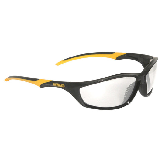 DeWalt Router Anti-Fog Safety Glasses Clear Lens Black/Yellow Frame 1 pc