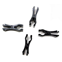 Dial Black Plastic Tube Retainer Clip