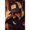 Ace Vintage Threads Headwear Logo Baseball Cap Stone/Navy One Size Fits Most