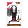 Diablo 2-1/2 in. W Bi-Metal Curved Contact Edge Oscillating Blade Clean Wood 1 pk - Deal of The Week