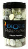 Exotic Pebbles & Glass Jade Polished Deco Pebbles 5 lb