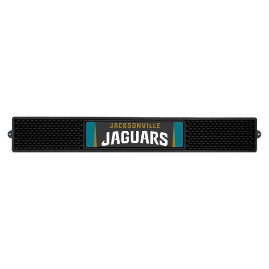 NFL - Jacksonville Jaguars Bar Mat - 3.25in. x 24in.