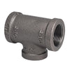 Bk Products 3/4 In. Fpt  X 3/4 In. Dia. Fpt Black Malleable Iron Reducing Tee