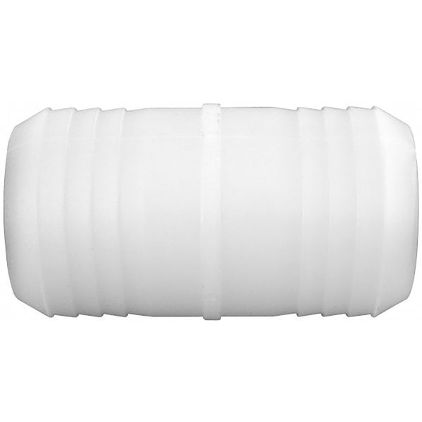 Adaptador de manguera de nailon con púa de 1/2 pulg. y púa de 1/4 pulg. en D de Green Leaf, paquete de 1