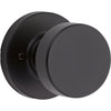 Kwikset Signature Series Pismo Matte Black Knob Right or Left Handed
