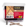 Deck Plus No. 10  x 2-1/2 in. L Star Flat Head Composite Deck Screws 5 lb.