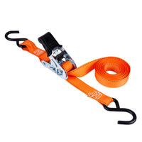 Keeper 1 in. W X 13 ft. L Orange Tie Down w/Ratchet 400 lb 1 pk
