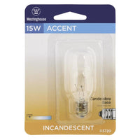 Westinghouse 15 W T7 Specialty Incandescent Bulb E12 (Candelabra) Warm White 1 pk - Deal of The Week