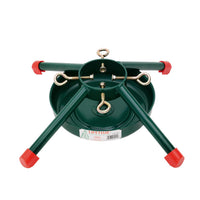 Jack-Post Green Metal Real 8 H ft. Christmas Tree Stand 1 gal. Capacity