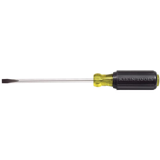 Klein Tools 1/4 in. X 6 in. L Slotted Cabinet Screwdriver 1 pc