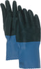 Boss Men's Indoor/Outdoor Gauntlet Gloves Black/Blue L 1 pair