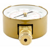 Forney 5.75 in. L X 3.88 in. W Regulator Gauge Brass 1 pk