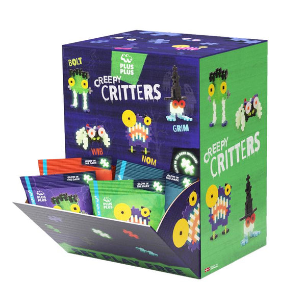 Plus-Plus Creppy Critters Building Set 40 pc (Pack of 48)