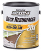 Rust-Oleum RockSolid 20X Deck Resurfacer Semi-Transparent Tintable Tint Base Deck Resurfacer 1 gal. (Pack of 2)