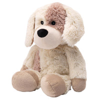 Warmies Puppy Stuffed Animals Brown/White