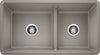 Precis Reversible 1-3/4 W/Low Divide - Truffle