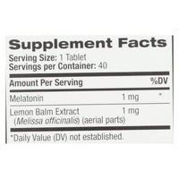 Natrol - Melatn Kids 1mg Fd Straw - 1 Each - 40 TAB