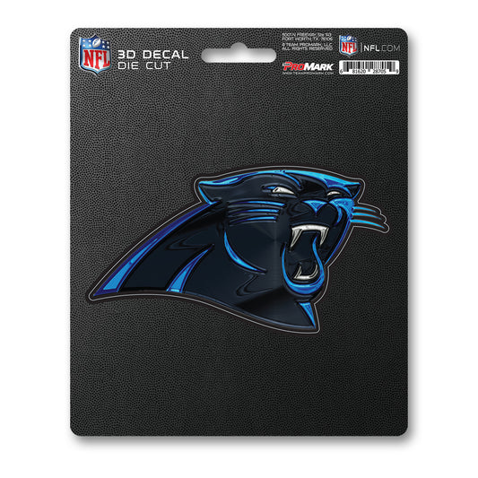 NFL - Carolina Panthers 3D Decal Sticker