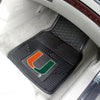 University of Miami Heavy Duty Car Mat Set - 2 Pieces