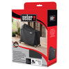 Weber Summit Kamado S6 Grill Cover Black 36 x 44.5 Inch Weather Resistant Protection 