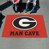 University of Georgia Red Man Cave Rug - 5ft. x 8 ft.