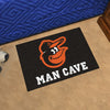 MLB - Baltimore Orioles Man Cave Rug - 19in. x 30in.