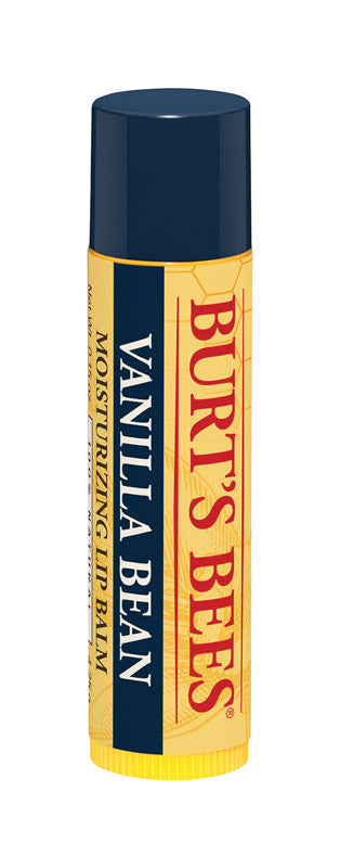Burt's Bees Vanilla Bean Scent Lip Balm 0.15 oz. (Pack of 12)