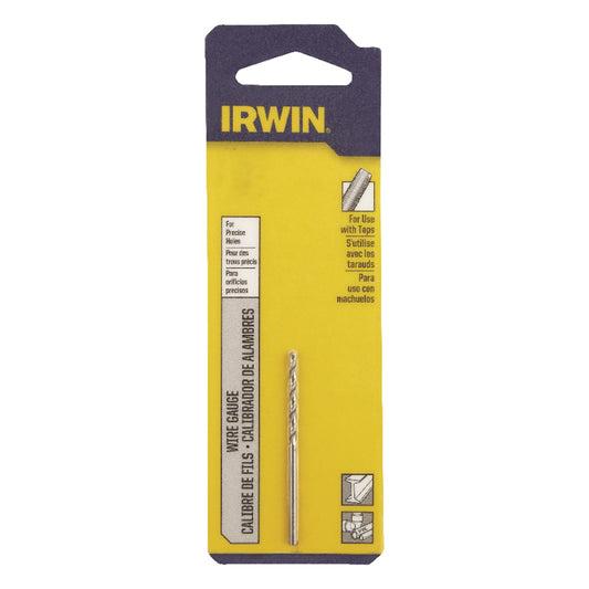 Irwin #50 X 2 in. L High Speed Steel Jobber Length Wire Gauge Bit Straight Shank 1 pk