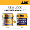 APOC Gloss Black Rubber Roof & Flashing Cement 3.6 qt (Pack of 4)