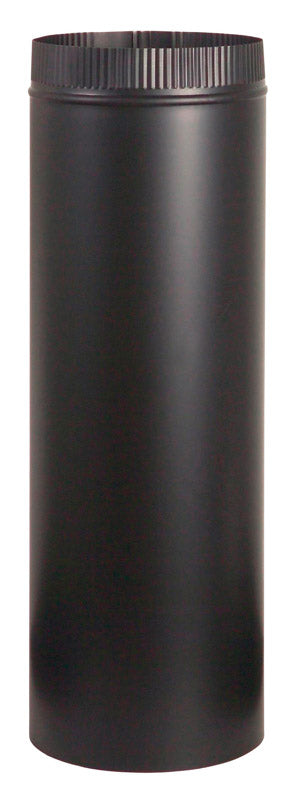 Imperial BM0113 8 in x 24 in Black Stove Pipe