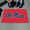 University of Mississippi (Ole Miss) Red Rug - 5ft. x 8ft.