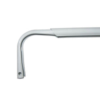 Kenney White Traditional/Transitional Curtain Rod 84 in. L X 120 in. L