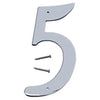 Hy-Ko 4 in. Gray Nickel Number 5 Nail-On 1 pc. (Pack of 10)