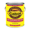 Cabot Solid Tintable 1808 Medium Base Water-Based Acrylic Deck Stain 1 gal. (Pack of 4)